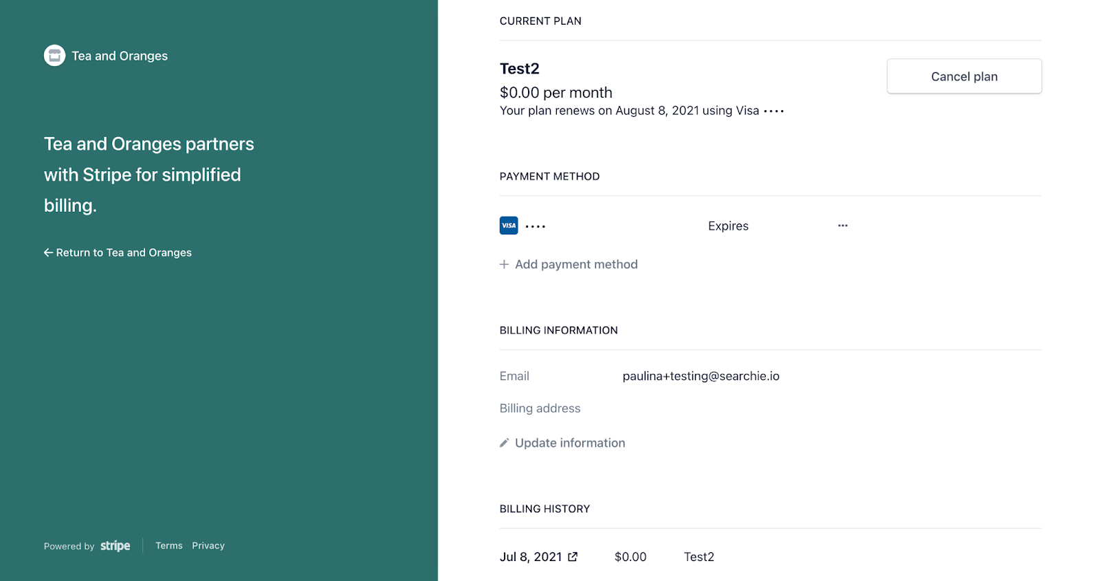 Understand the Stripe Customer Portal